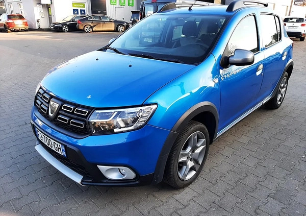 Dacia Sandero Stepway cena 35900 przebieg: 38277, rok produkcji 2019 z Krotoszyn małe 46